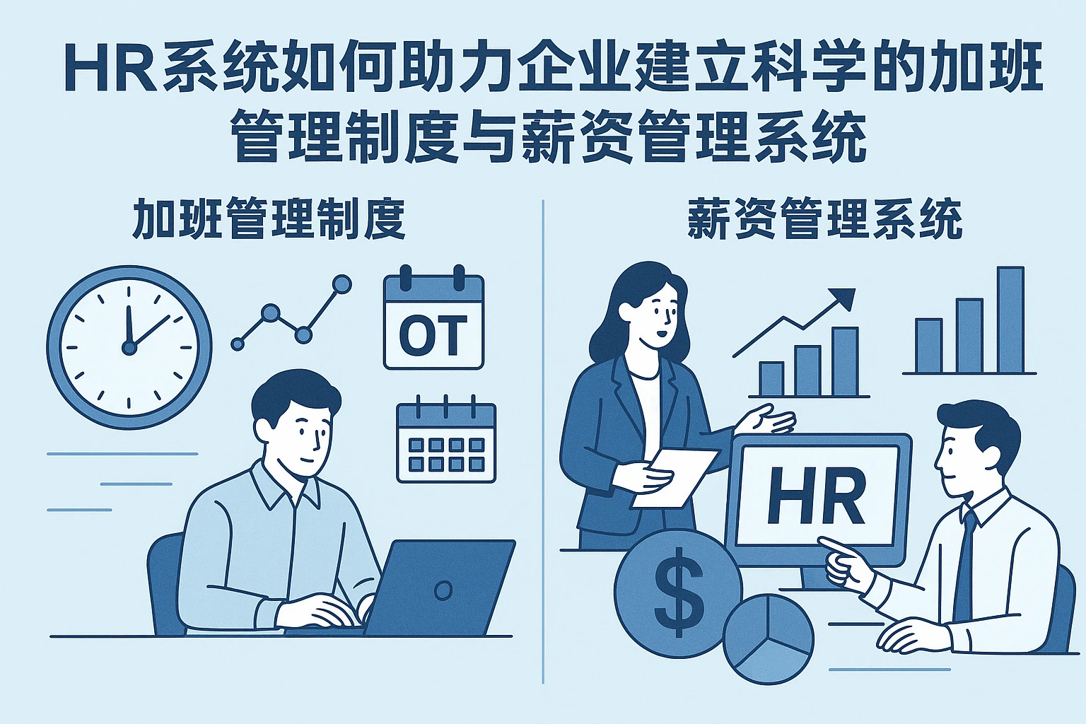 HR系统如何助力企业建立科学的加班管理制度与薪资管理系统