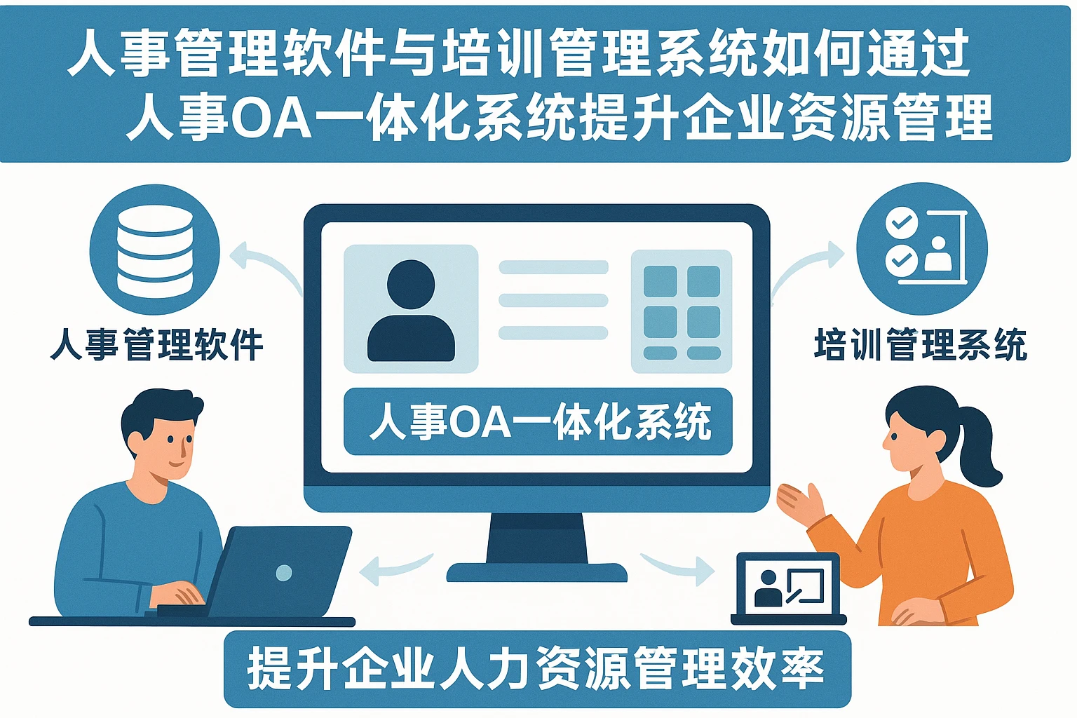 人事管理软件与培训管理系统如何通过人事OA一体化系统提升企业人力资源管理效率