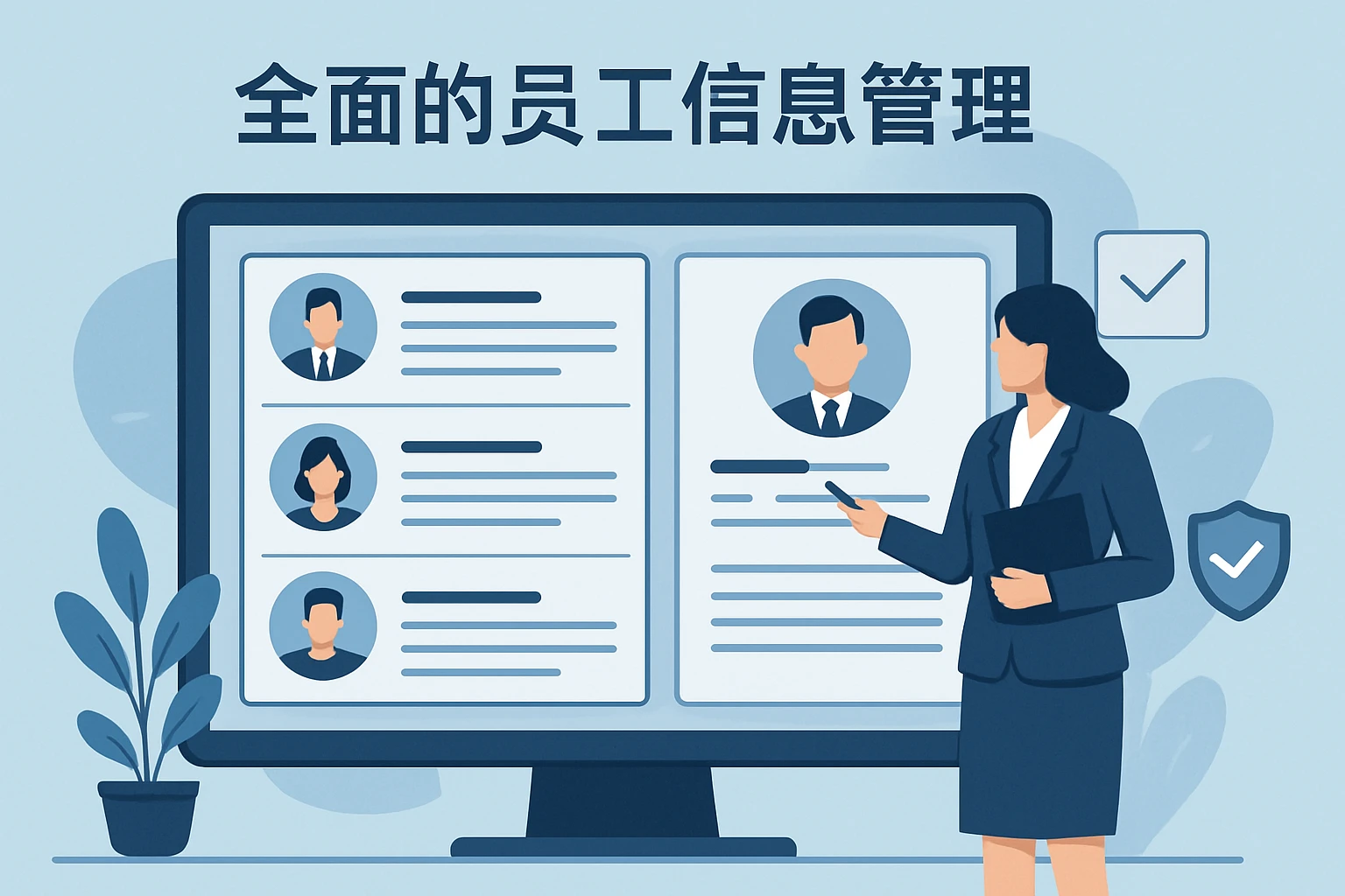 全面的员工信息管理