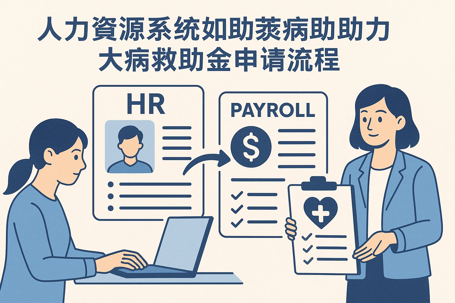 人力资源系统与薪酬管理系统如何助力大病救助金申请流程