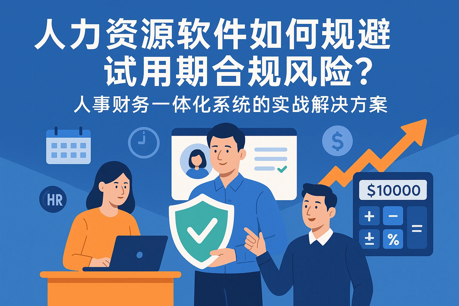 人力资源软件如何规避试用期合规风险?人事财务一体化系统的实战解决方案