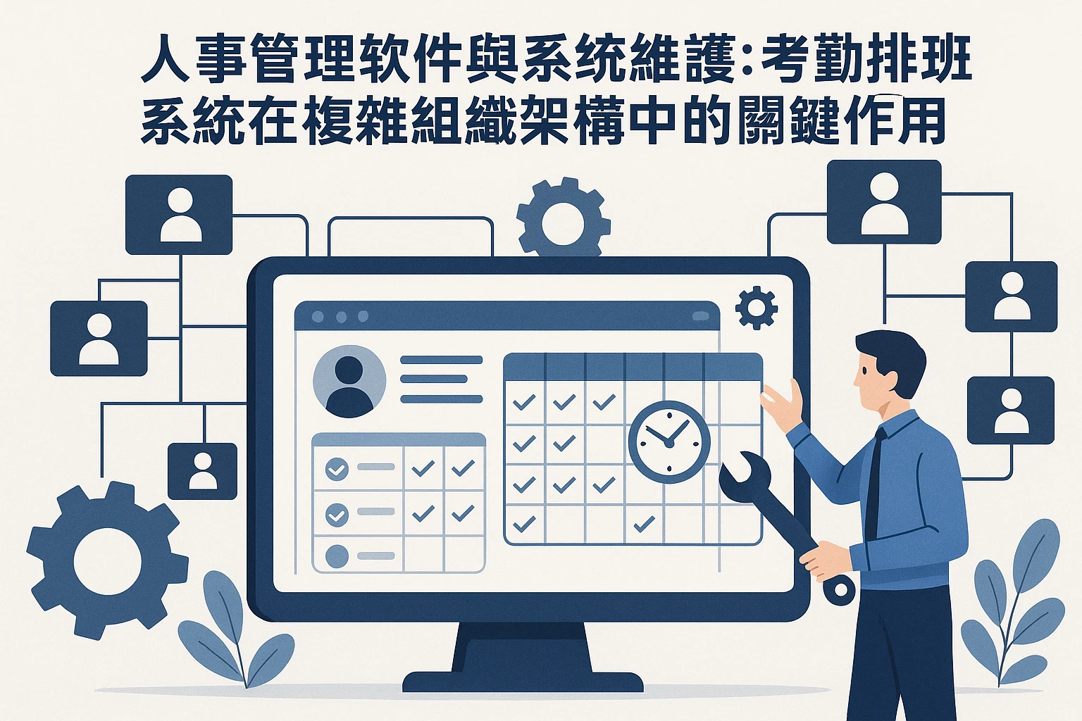 人事管理软件与系统维护:考勤排班系统在复杂组织架构中的关键作用