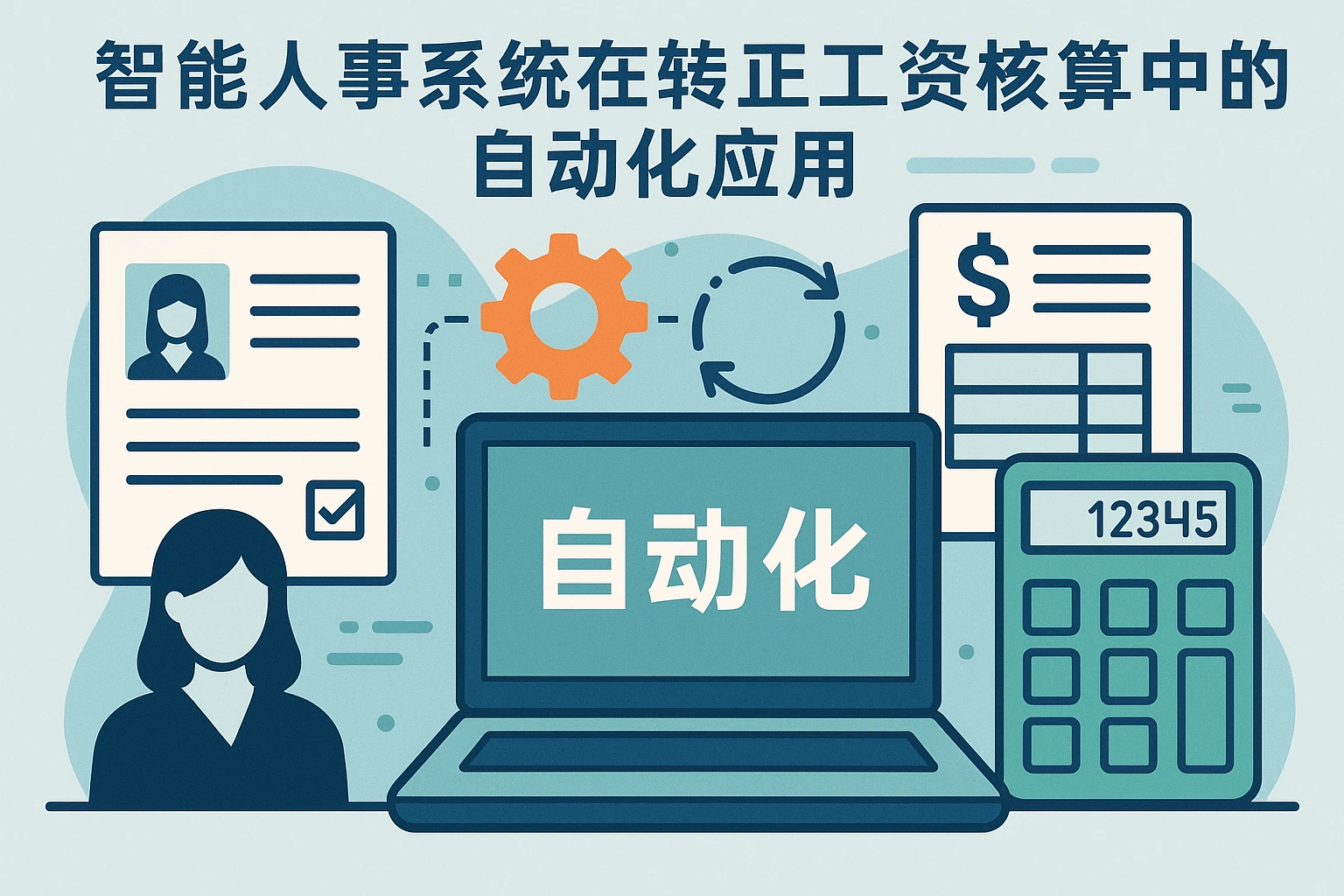 智能人事系统在转正工资核算中的自动化应用