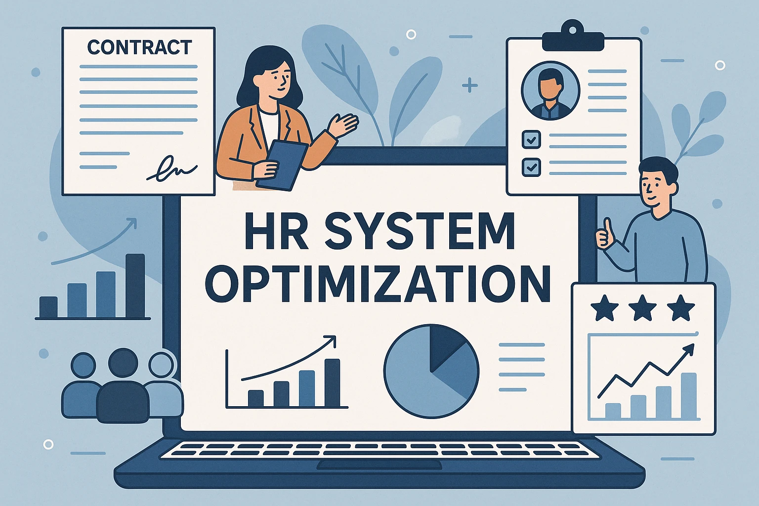 人力资源管理系统优化：从合同约定到绩效管理的全面解决方案