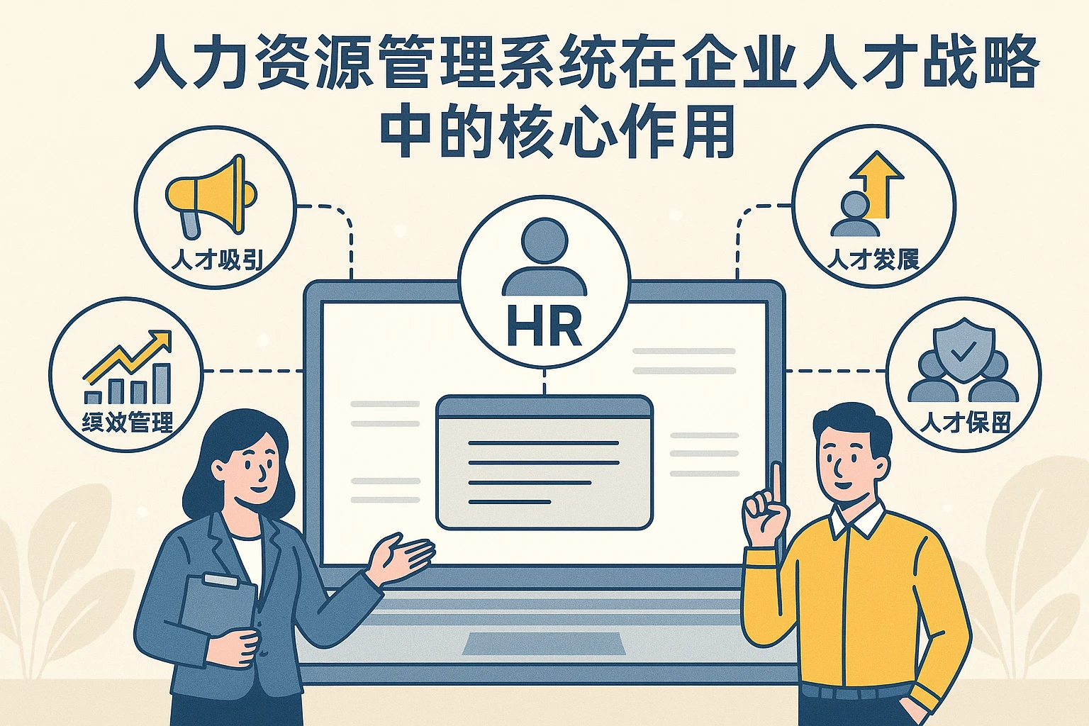 人力资源管理系统在企业人才战略中的核心作用