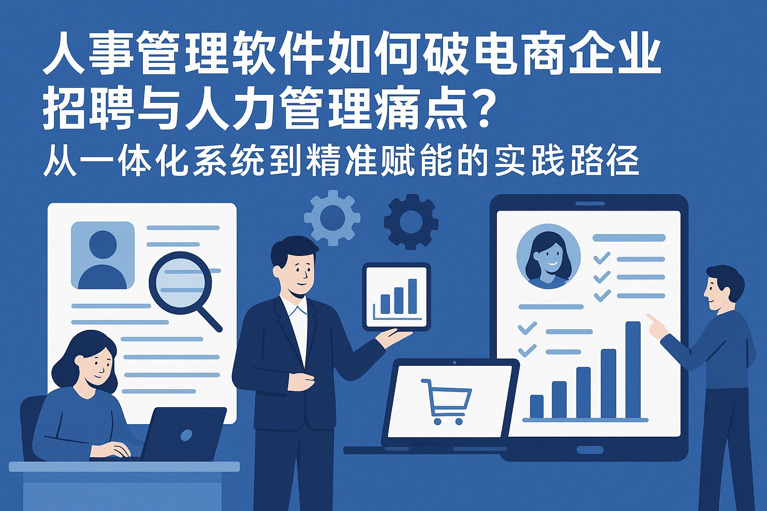 人事管理软件如何破解电商企业招聘与人力管理痛点？从一体化系统到精准赋能的实践路径