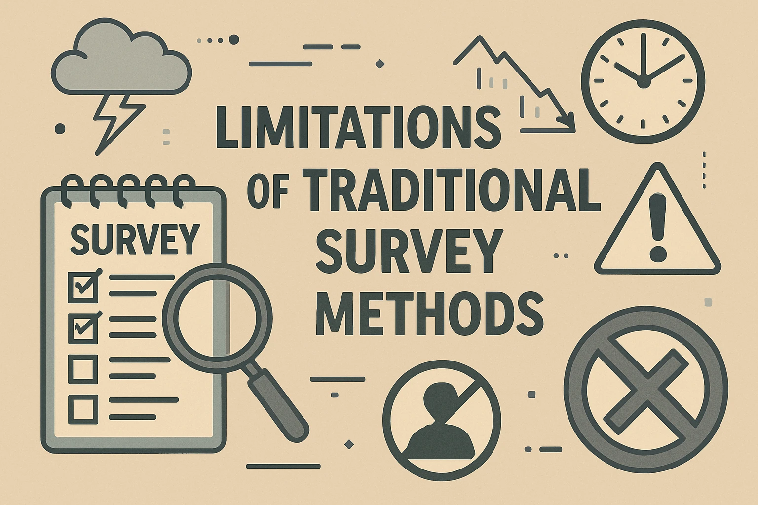 传统调查方法的局限性
