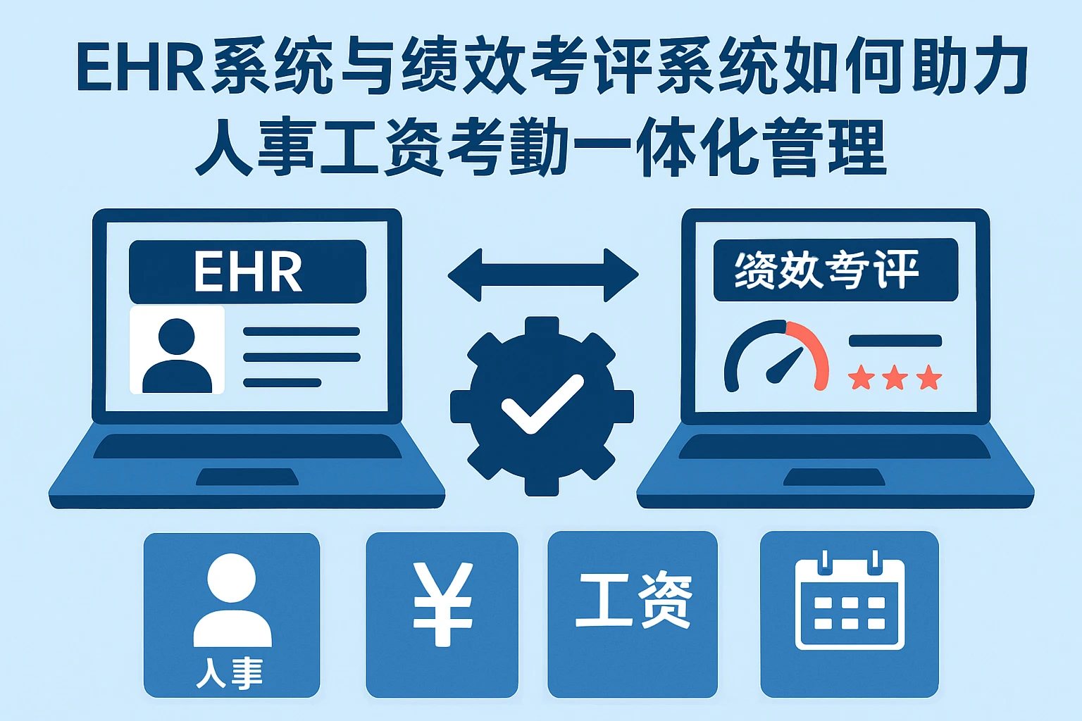 ehr系统与绩效考评系统如何助力人事工资考勤一体化管理