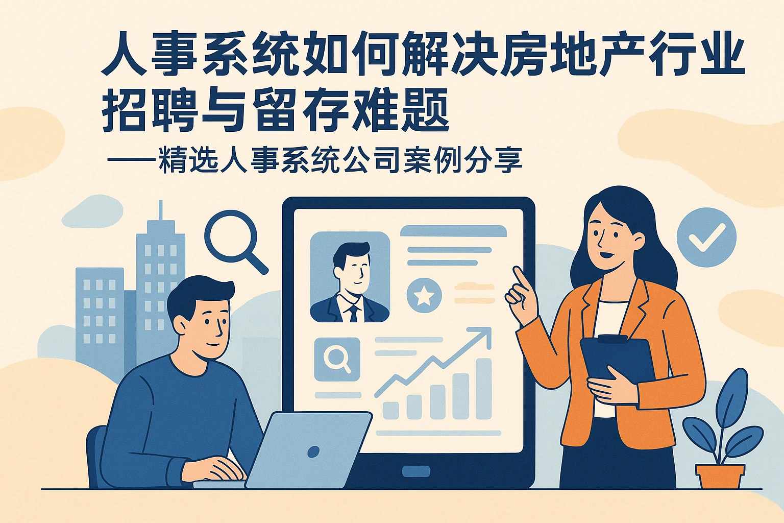 人事系统如何解决房地产行业招聘与留存难题 - 精选人事系统公司案例分享