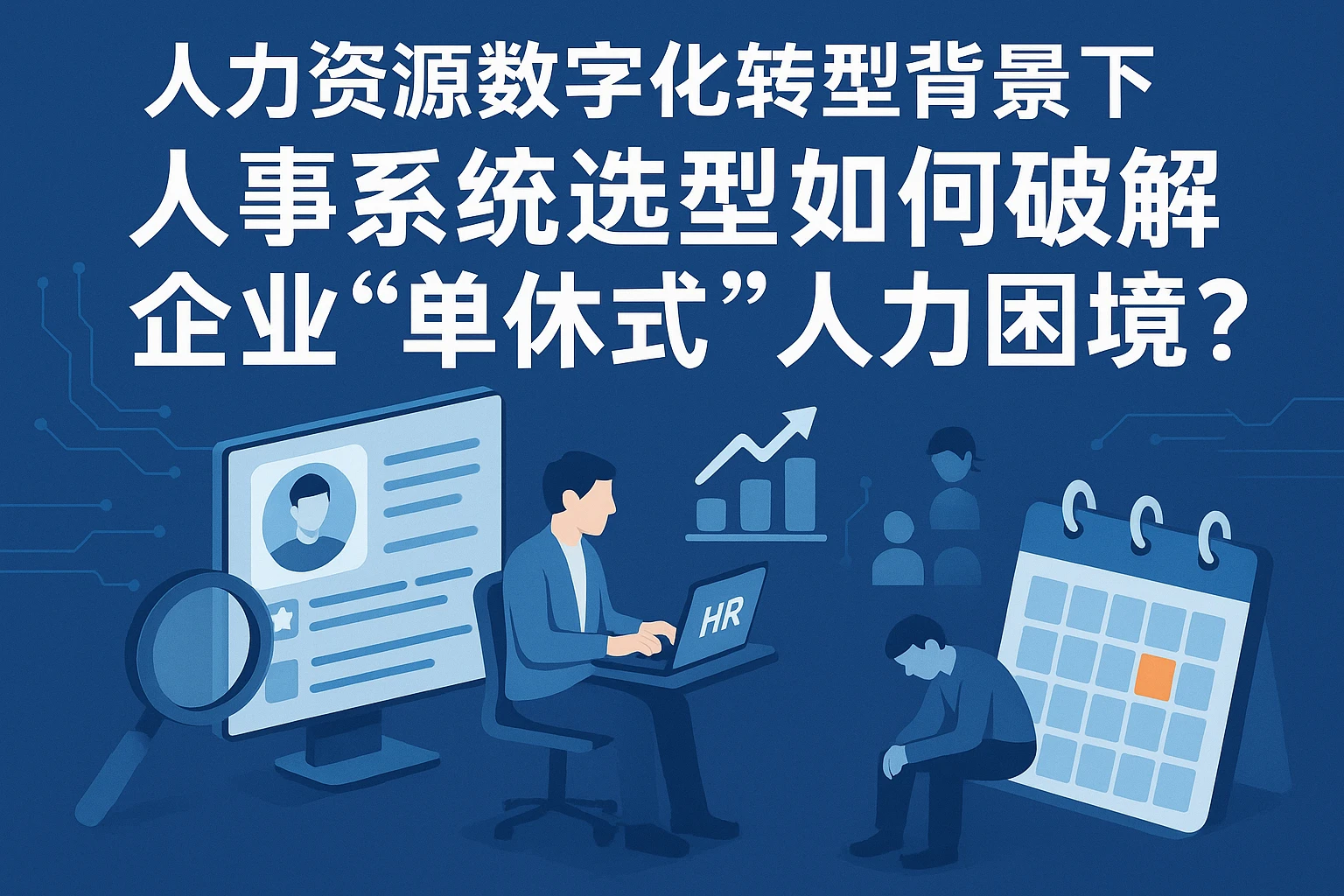 人力资源数字化转型背景下，人事系统选型如何破解企业“单休式”人力困境？