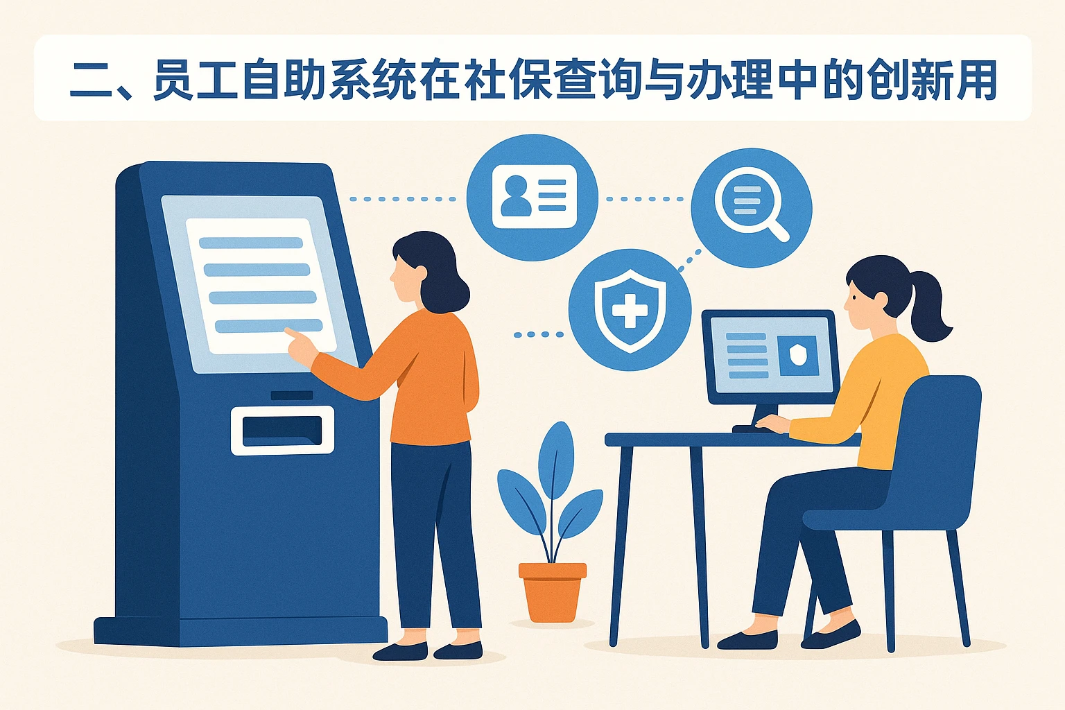 二、员工自助系统在社保查询与办理中的创新应用