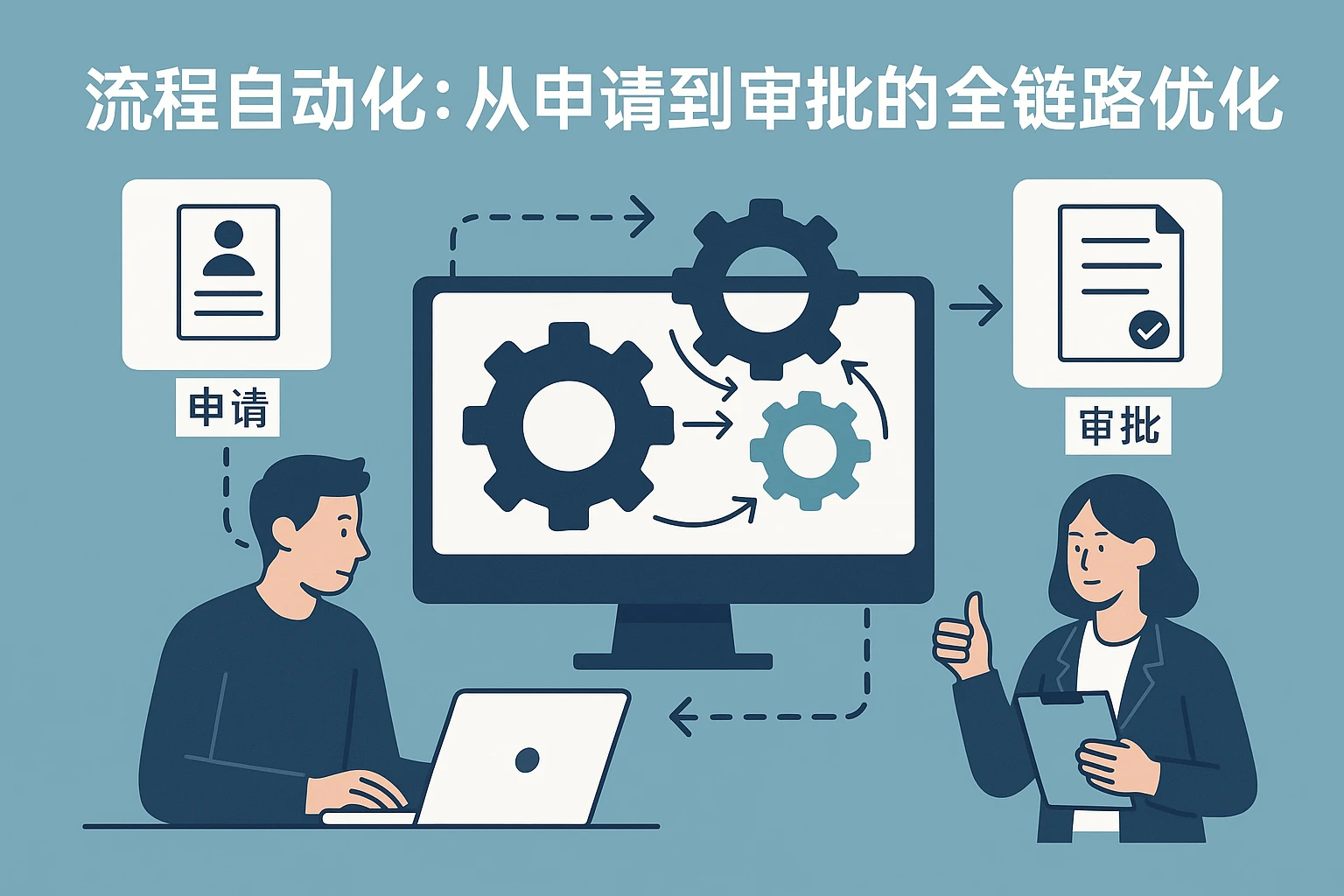 2. 流程自动化:从申请到审批的全链路优化