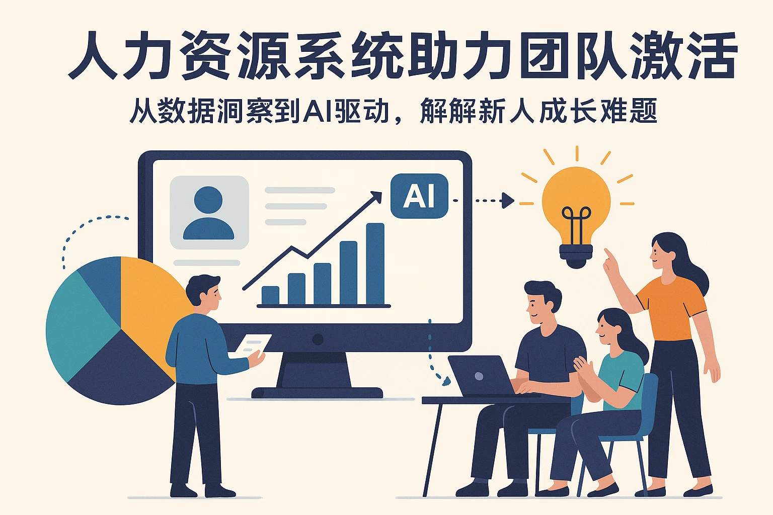 人力资源系统助力团队激活：从数据洞察到AI驱动，破解新人成长难题