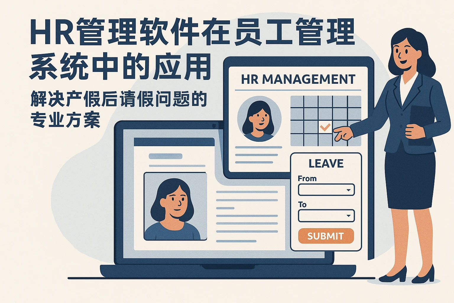 HR管理软件在员工管理系统中的应用：解决产假后请假问题的专业方案
