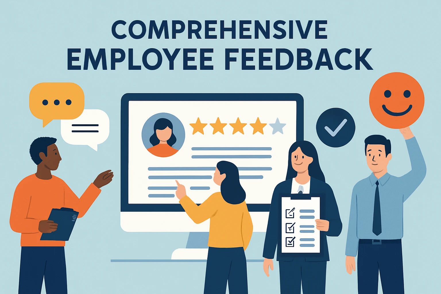 全面的员工反馈机制