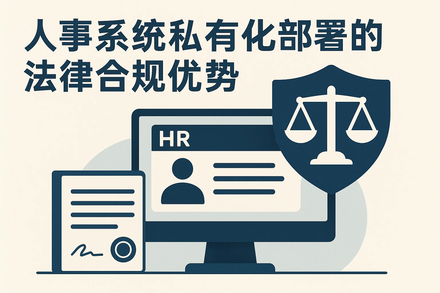 人事系统私有化部署的法律合规优势