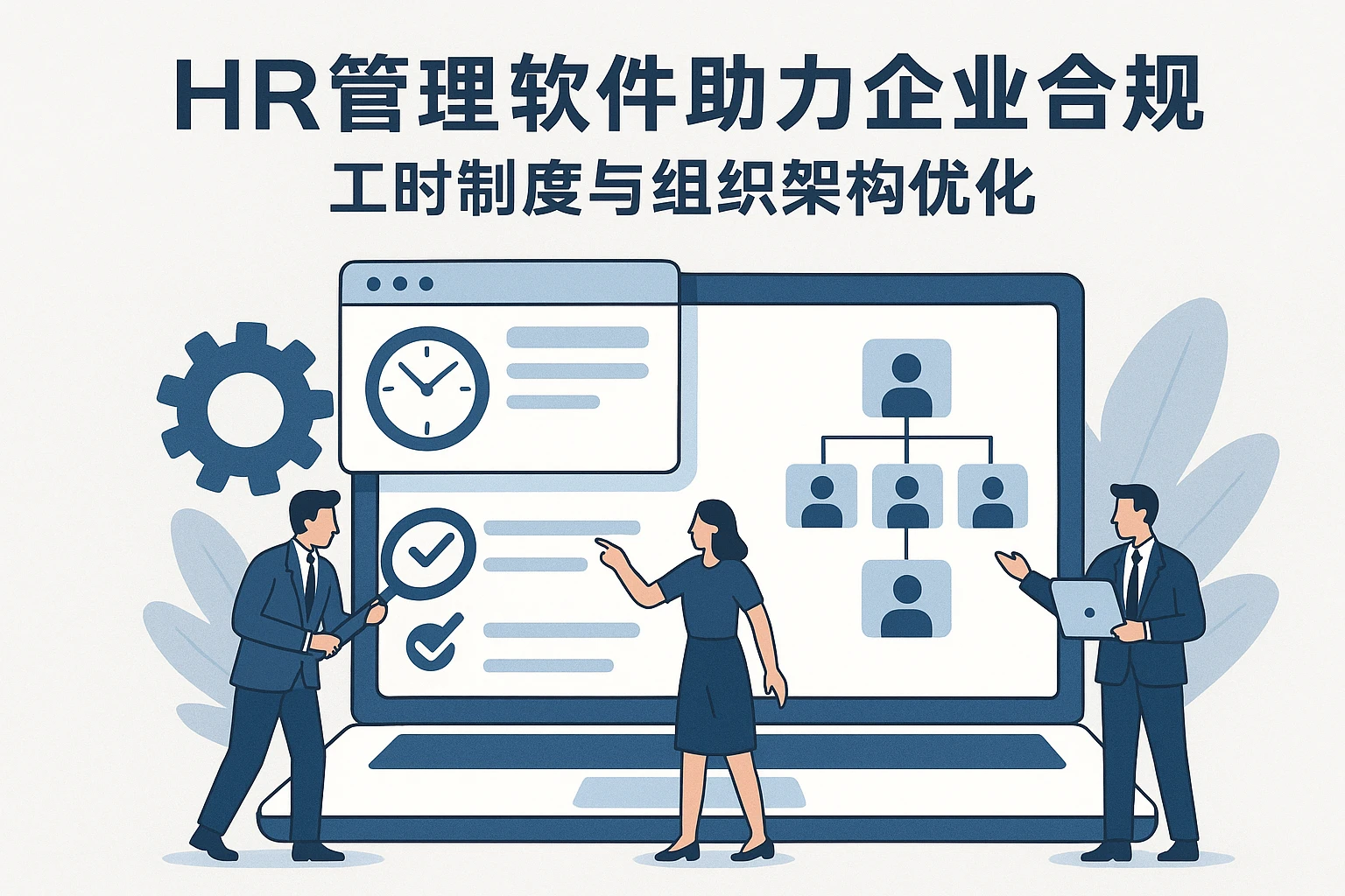 HR管理软件助力企业合规管理工时制度与组织架构优化