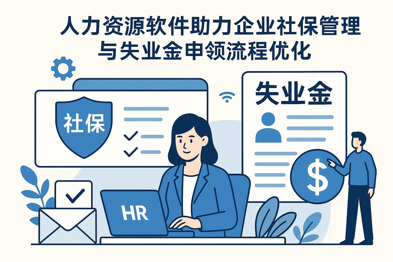 人力资源软件助力企业社保管理与失业金申领流程优化