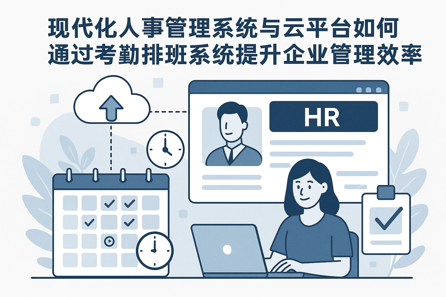 现代化人事管理系统与云平台如何通过考勤排班系统提升企业管理效率