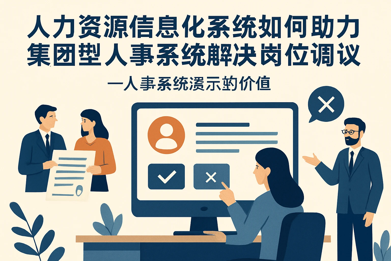 人力资源信息化系统如何助力集团型人事系统解决岗位调整争议——人事系统演示的价值