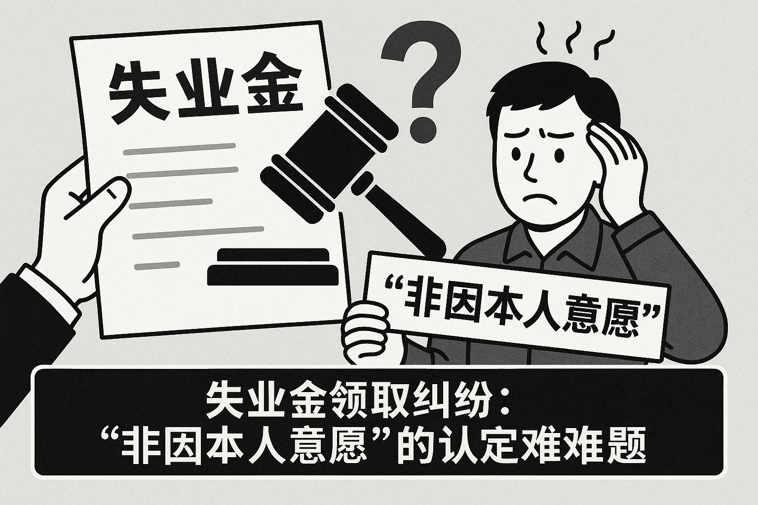 2. 失业金领取纠纷：“非因本人意愿”的认定难题