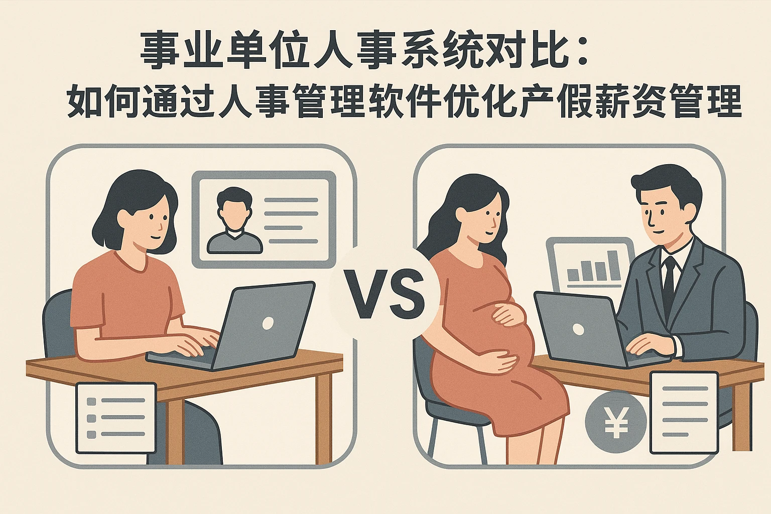 事业单位人事系统对比：如何通过人事管理软件优化产假薪资管理