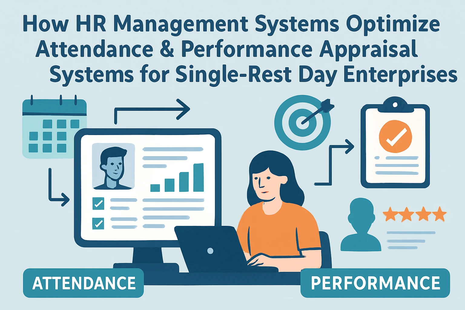 人力资源管理系统如何优化单休企业考勤与绩效考核系统