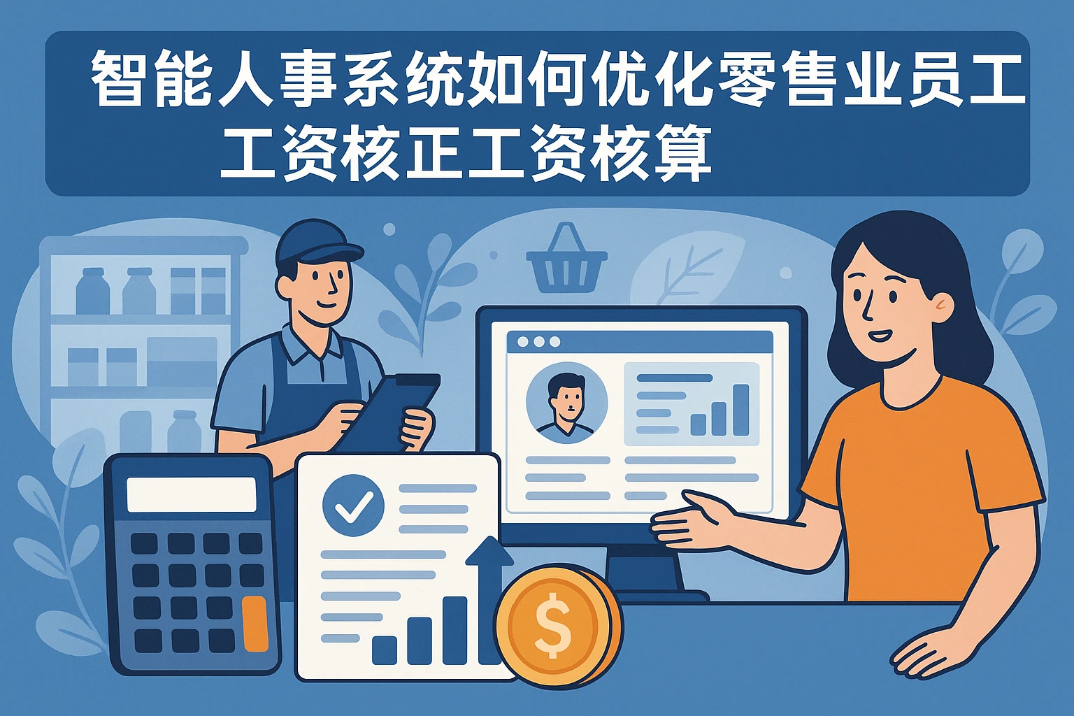 智能人事系统如何优化零售业员工转正工资核算流程