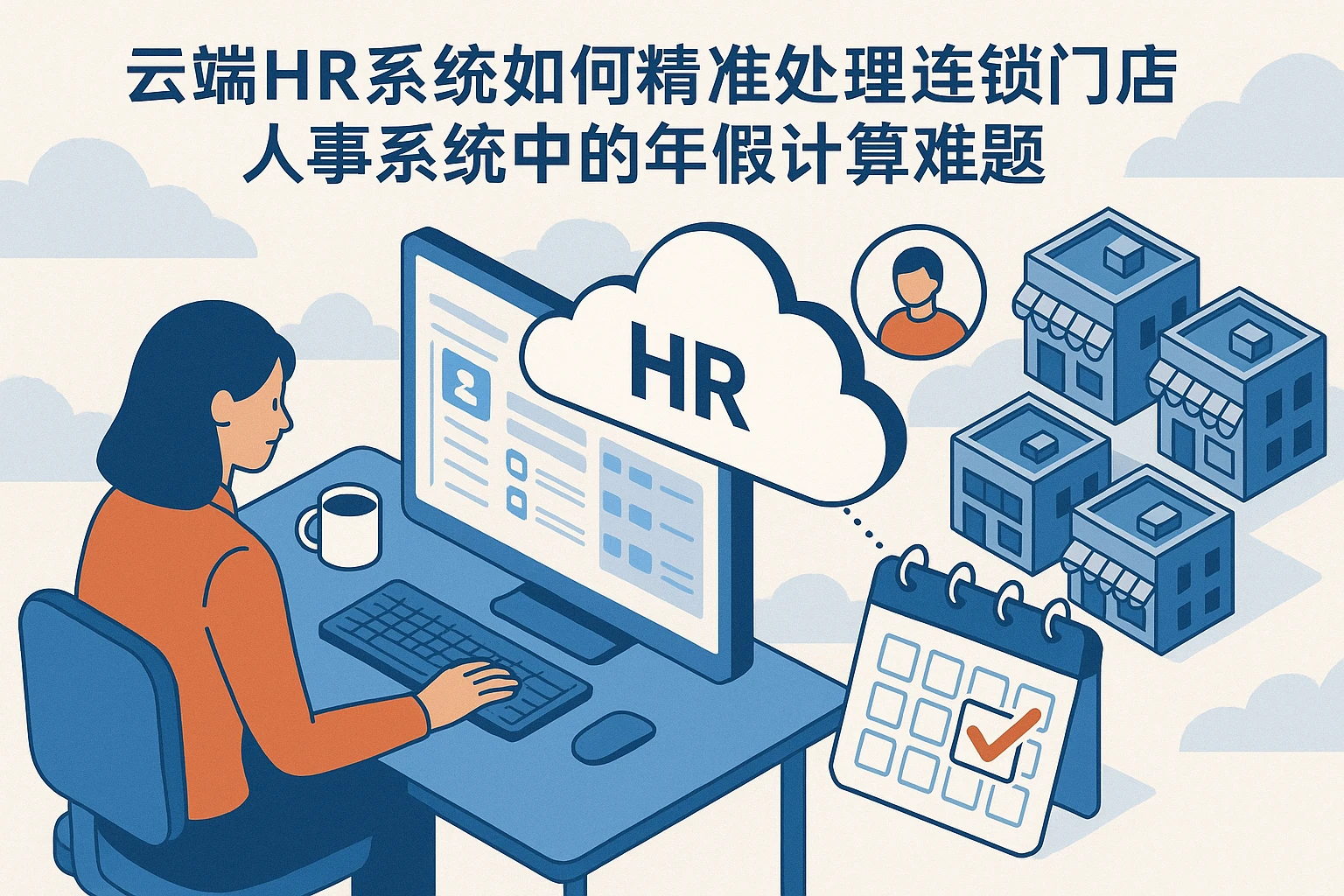 云端HR系统如何精准处理连锁门店人事系统中的年假计算难题
