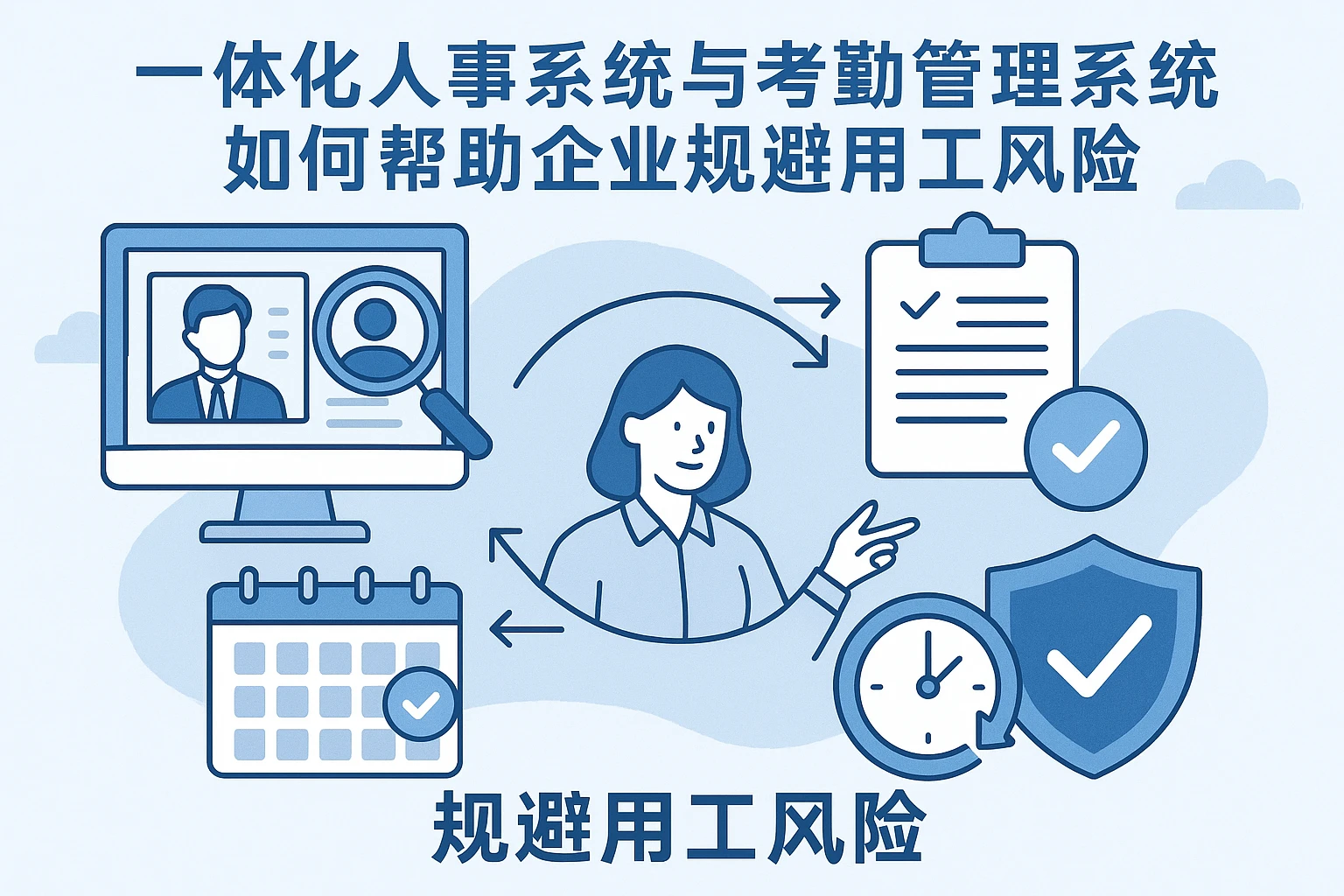 一体化人事系统与考勤管理系统如何帮助企业规避用工风险