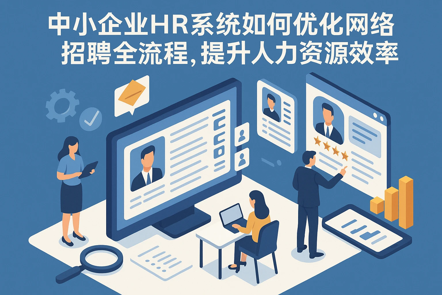 中小企业HR系统如何优化网络招聘全流程，提升人力资源效率