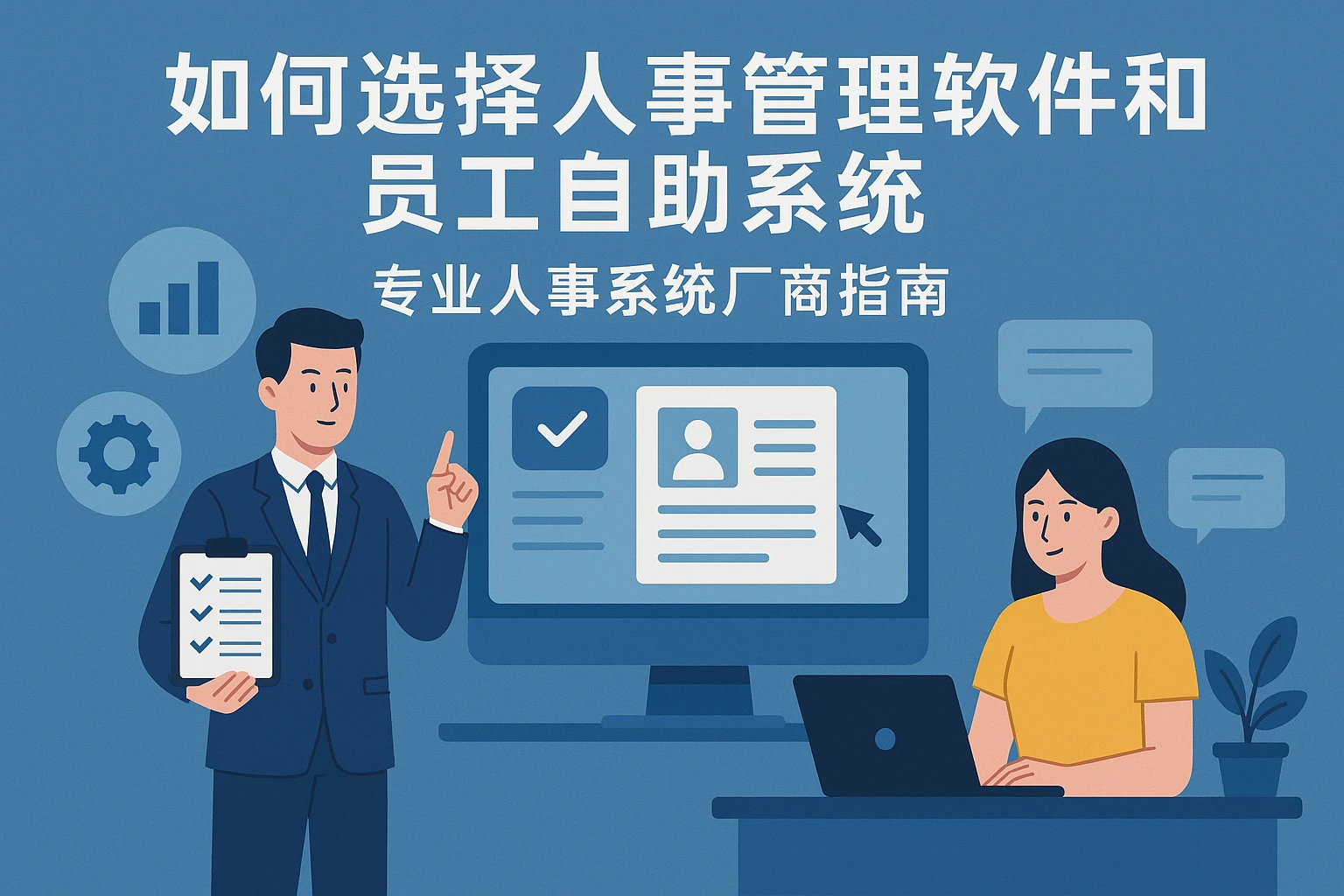 如何选择人事管理软件和员工自助系统:专业人事系统厂商指南