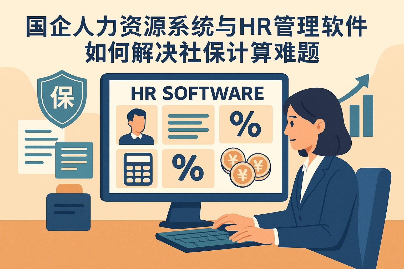 国企人力资源系统与HR管理软件如何解决社保计算难题