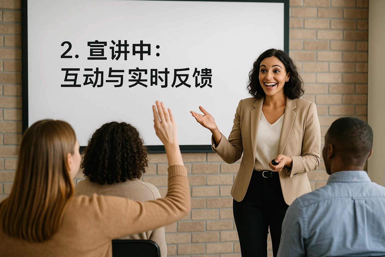 2. 宣讲中：互动与实时反馈
