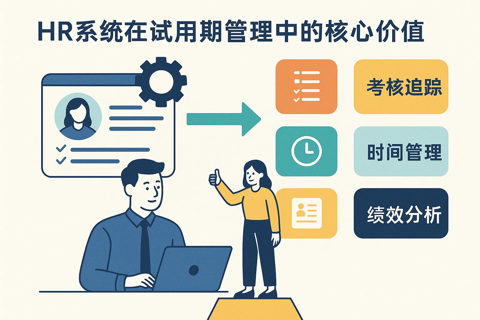 HR系统在试用期管理中的核心价值