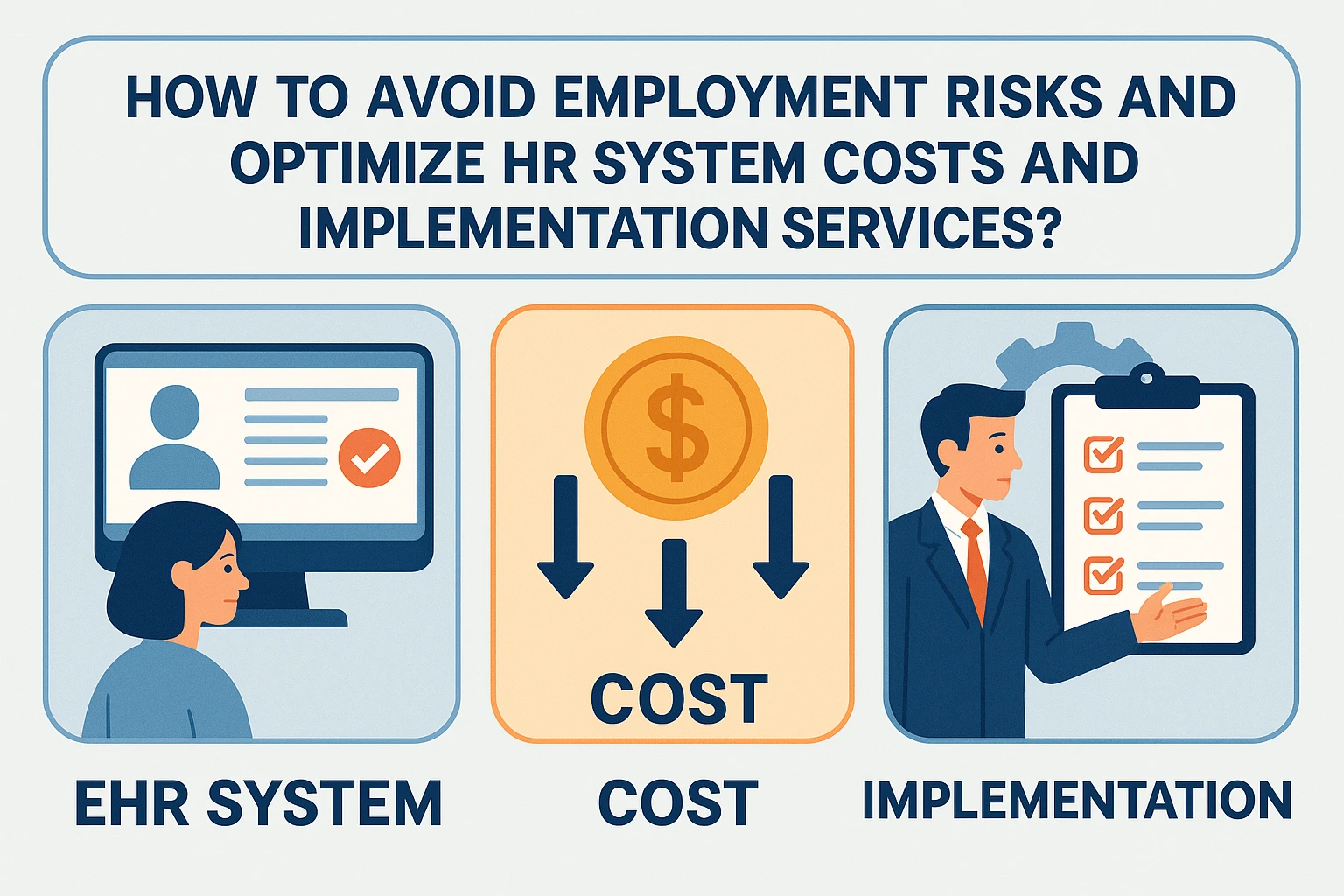 如何通过EHR系统避免用工风险并优化人事系统价格与实施服务