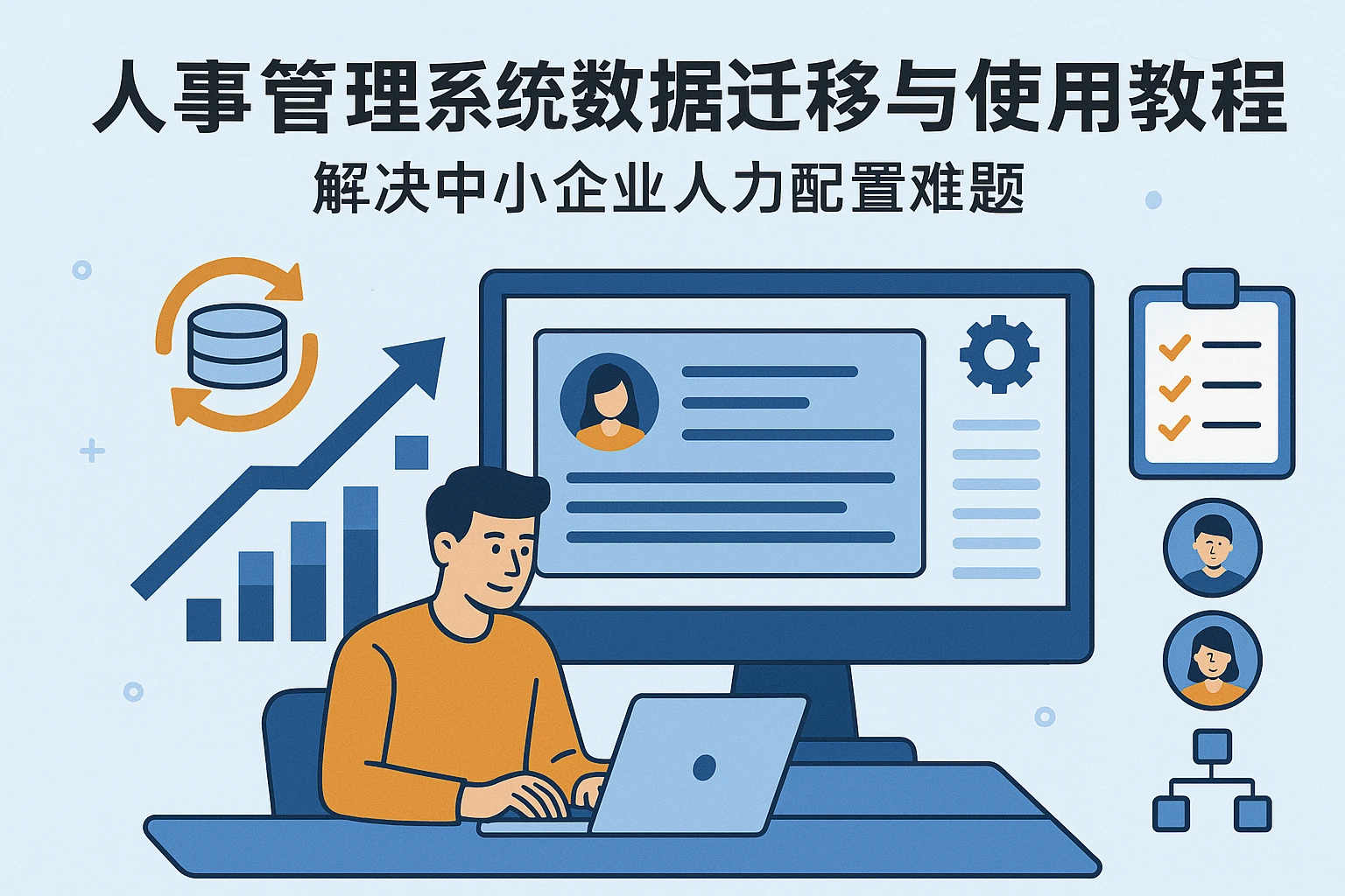 人事管理系统数据迁移与使用教程：解决中小企业人力配置难题