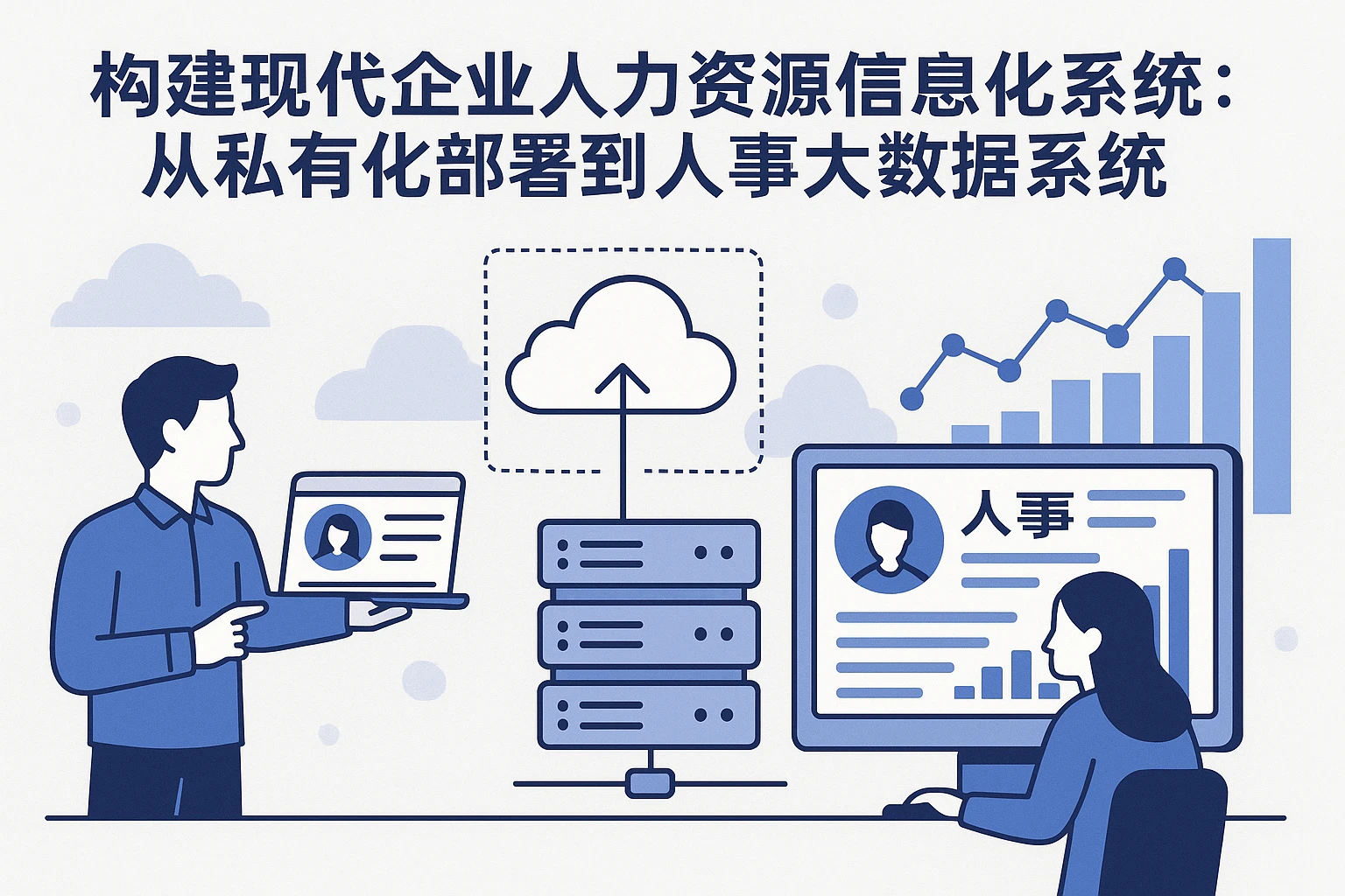 构建现代企业人力资源信息化系统：从私有化部署到人事大数据系统