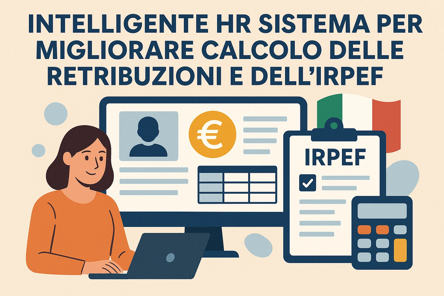 智能人事系统如何优化意大利薪酬核算与个税计算