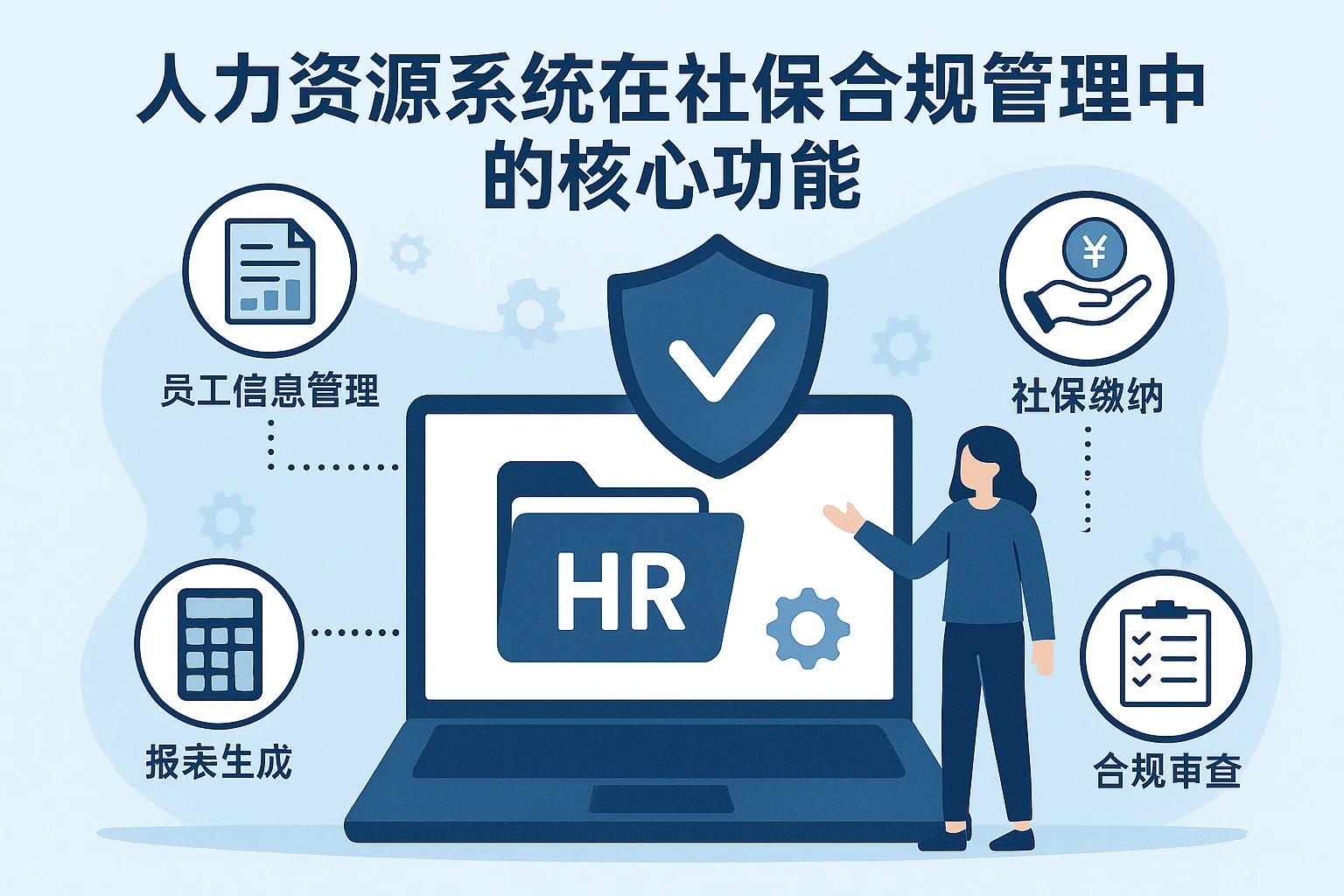 人力资源系统在社保合规管理中的核心功能
