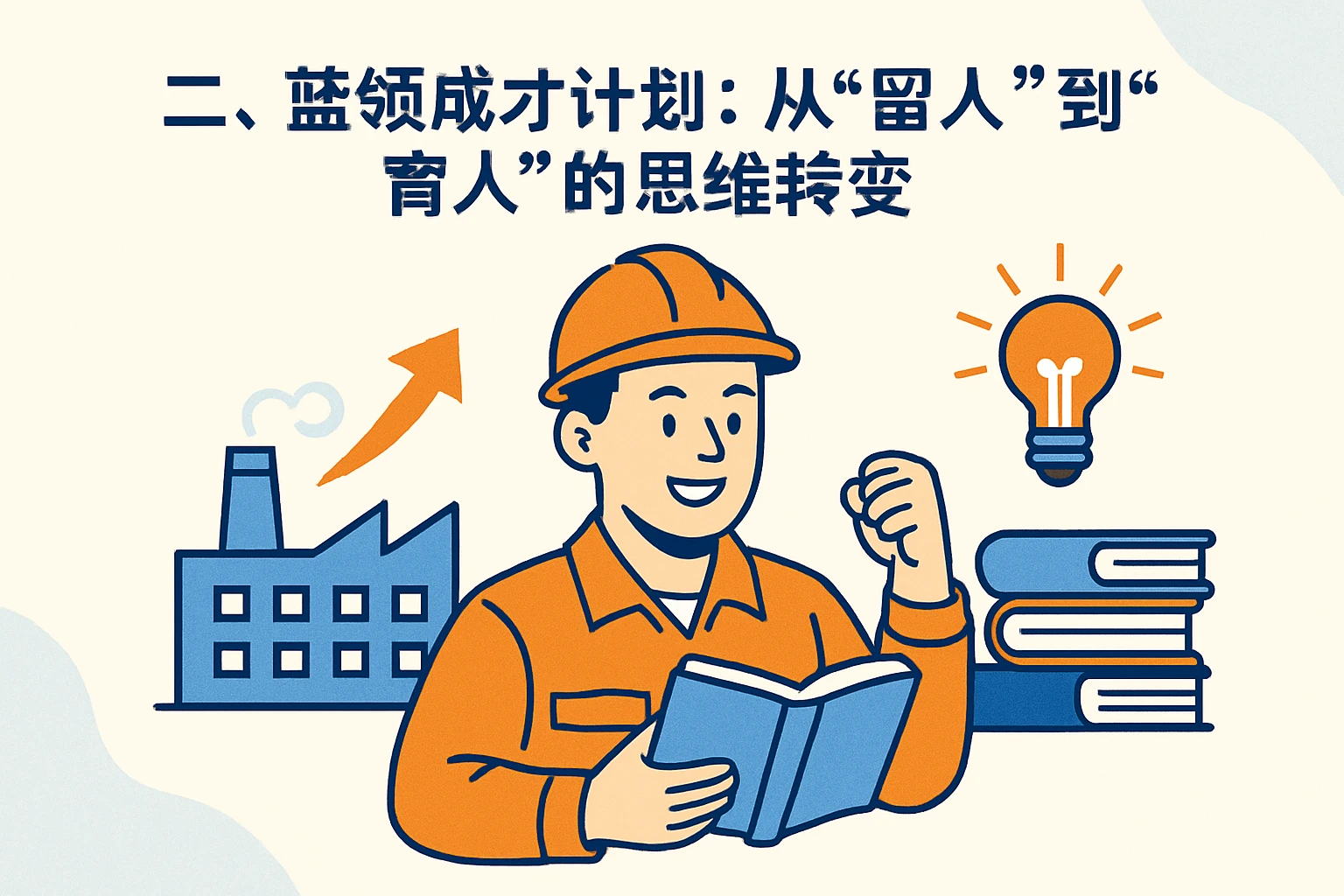 二、蓝领成才计划：从“留人”到“育人”的思维转变