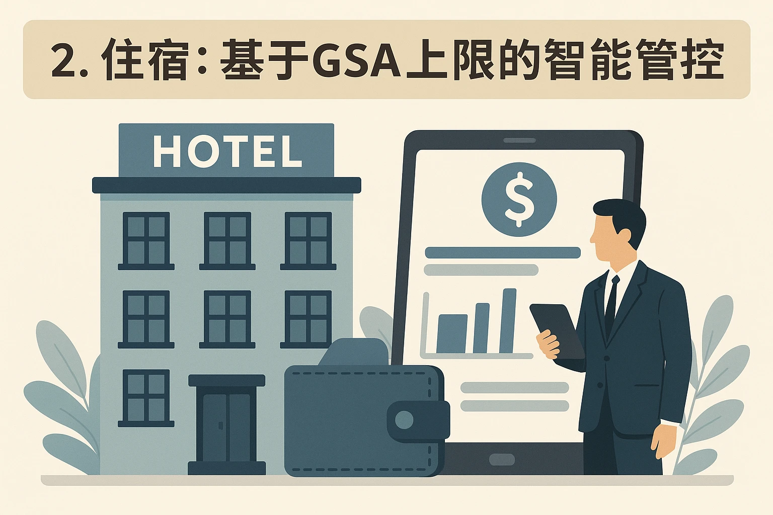 2. 住宿：基于GSA上限的智能管控