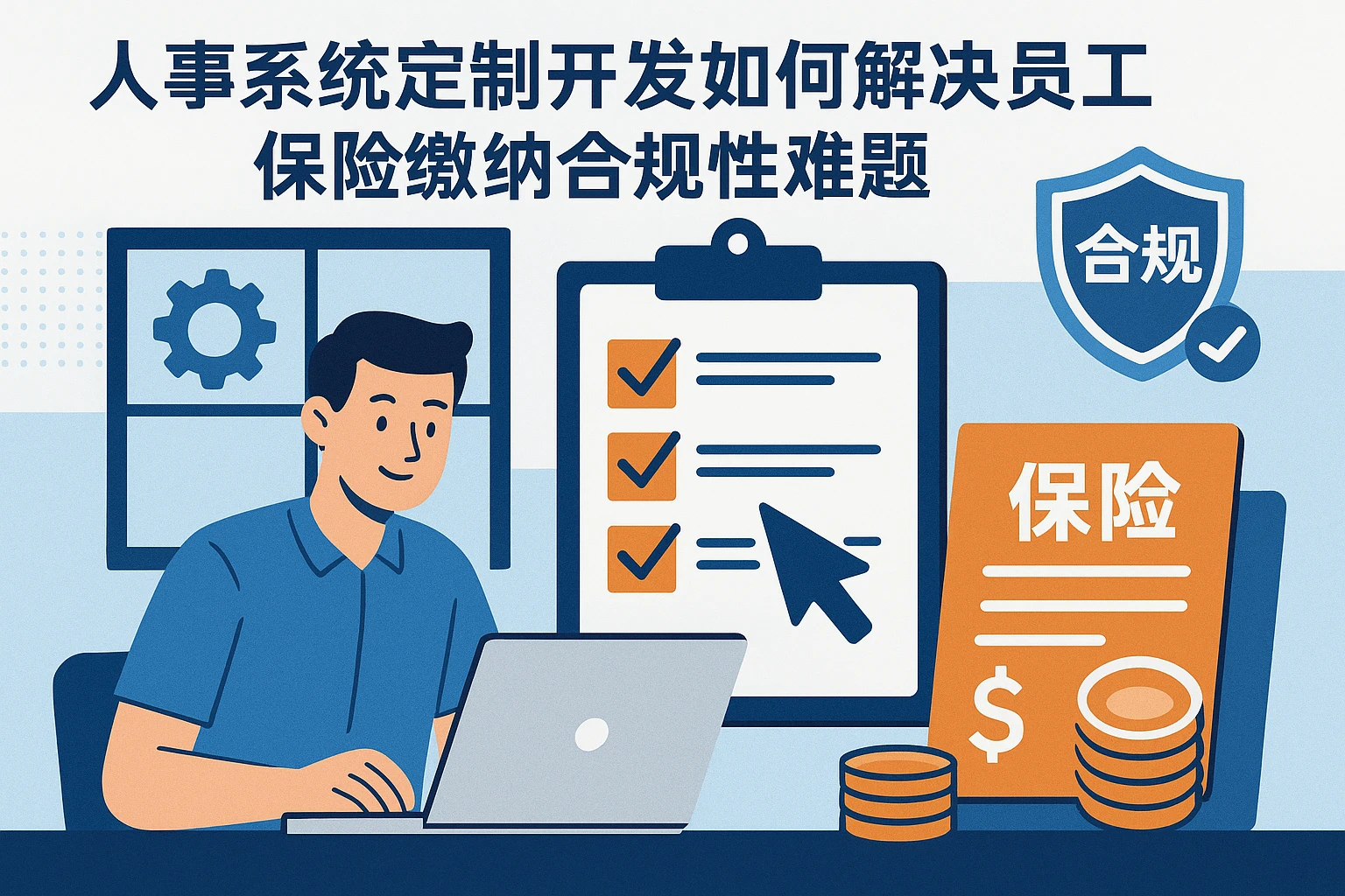 人事系统定制开发如何解决员工保险缴纳合规性难题