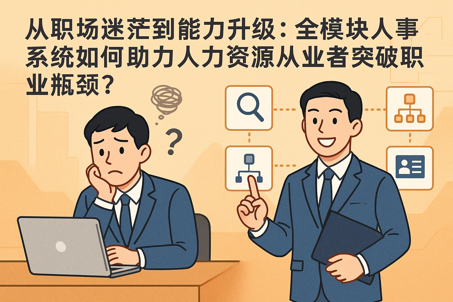从职场迷茫到能力升级：全模块人事系统如何助力人力资源从业者突破职业瓶颈？