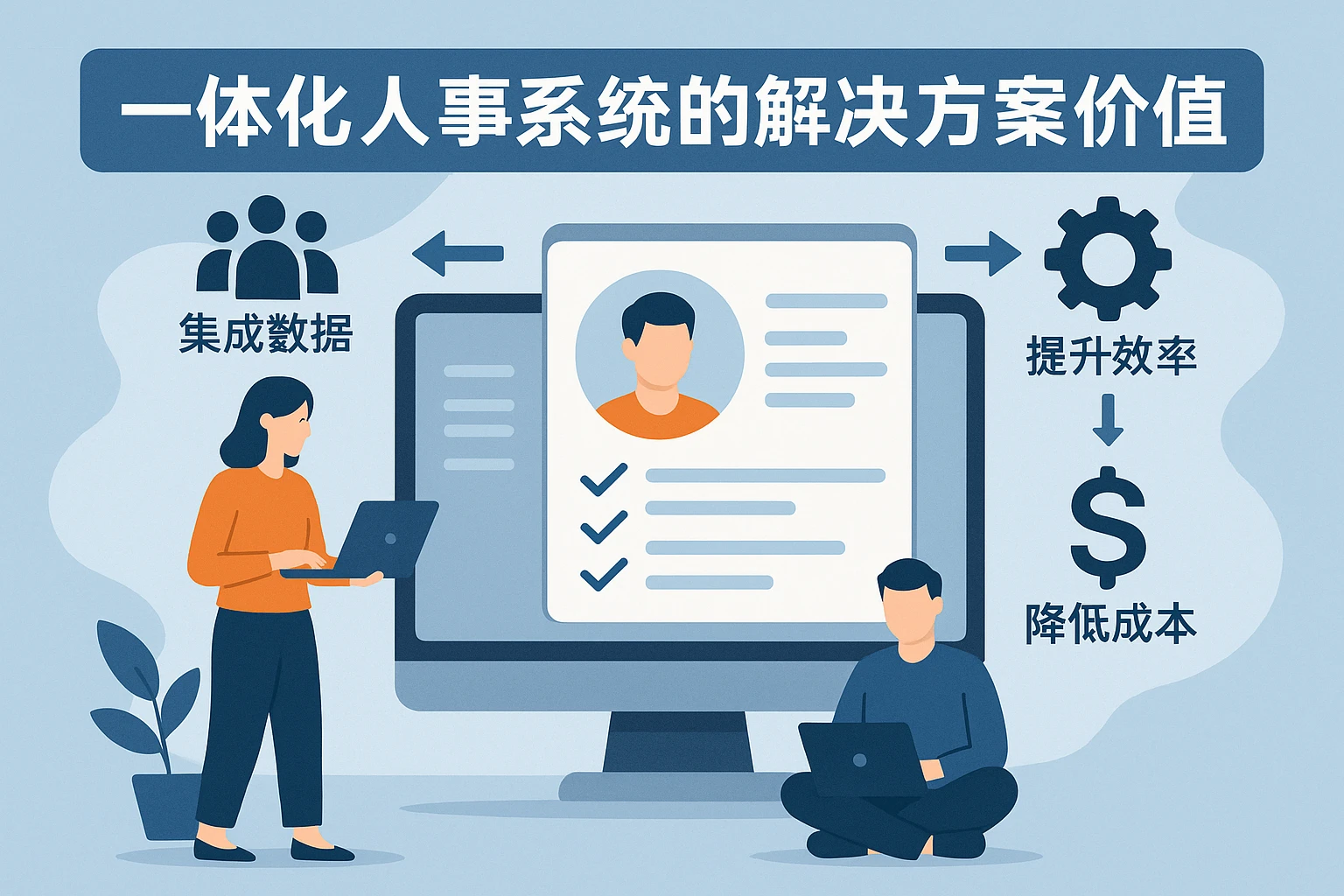 一体化人事系统的解决方案价值