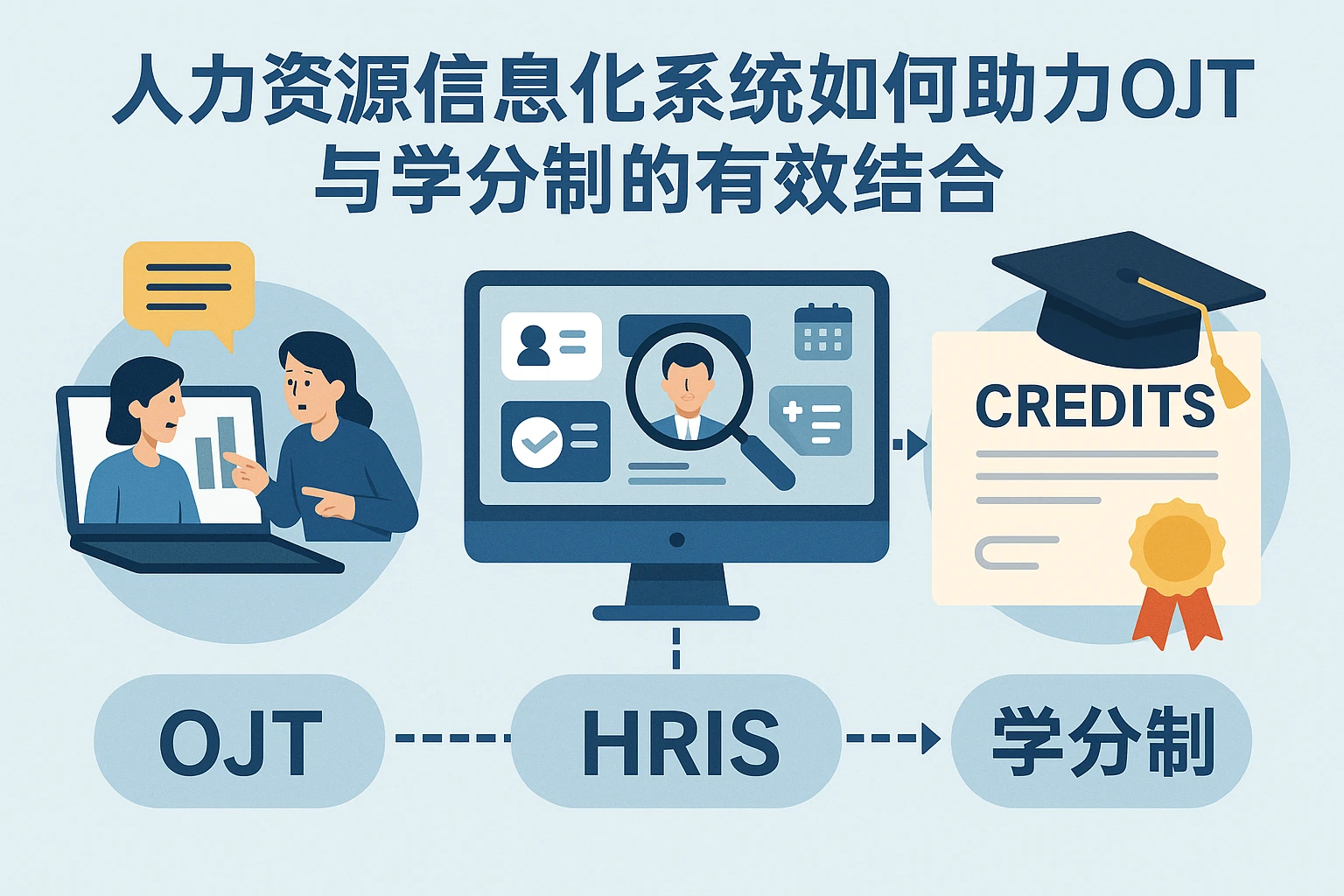 人力资源信息化系统如何助力OJT与学分制的有效结合