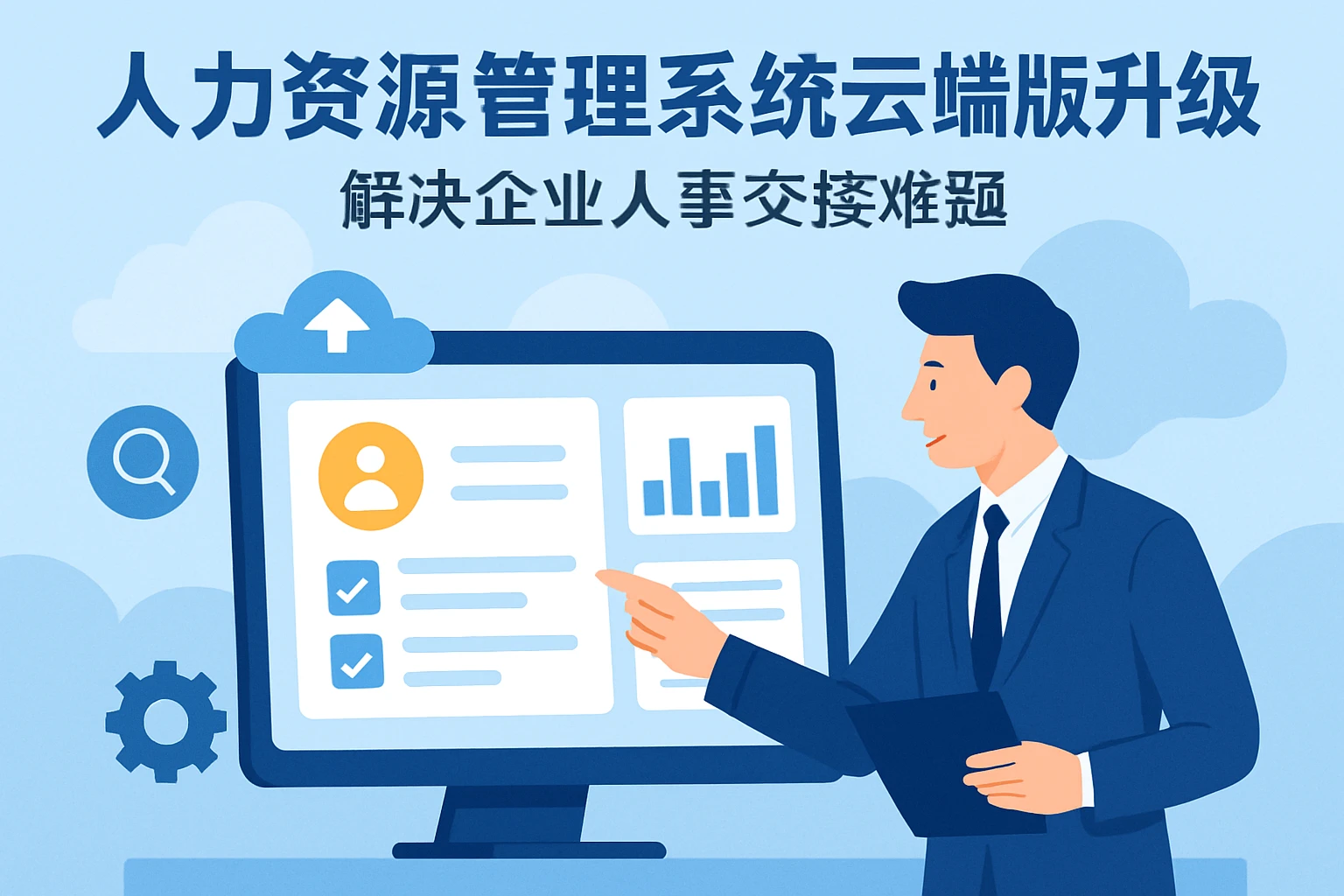 人力资源管理系统云端版升级解决企业人事交接难题
