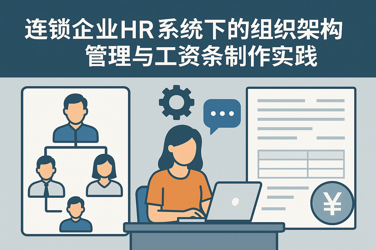 连锁企业HR系统下的组织架构管理与工资条制作实践