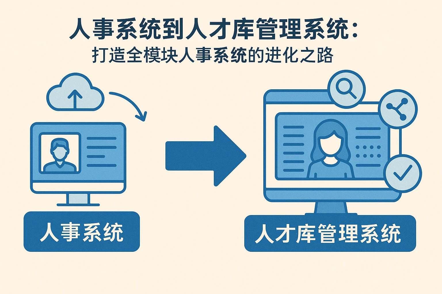人事系统到人才库管理系统：打造全模块人事系统的进化之路