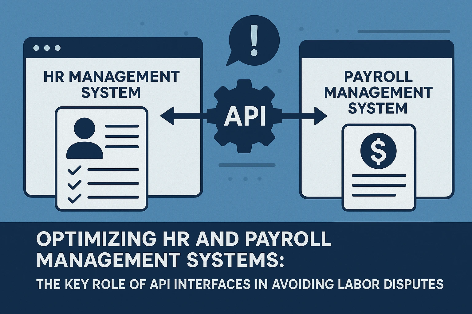 优化人事管理系统与工资管理系统：API接口在避免劳动争议中的关键作用